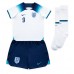 Camiseta Inglaterra Harry Kane #9 Primera Equipación Replica Mundial 2022 para niños mangas cortas (+ Pantalones cortos)